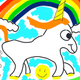 Imagen para el artículo titulado Elon Musk ilustra cómo se usa la nueva función secreta de los Tesla con un unicornio tirándose pedos